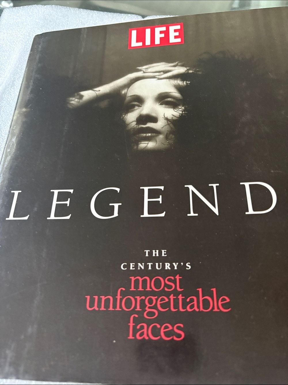 Legend Coffee Table Book - Black